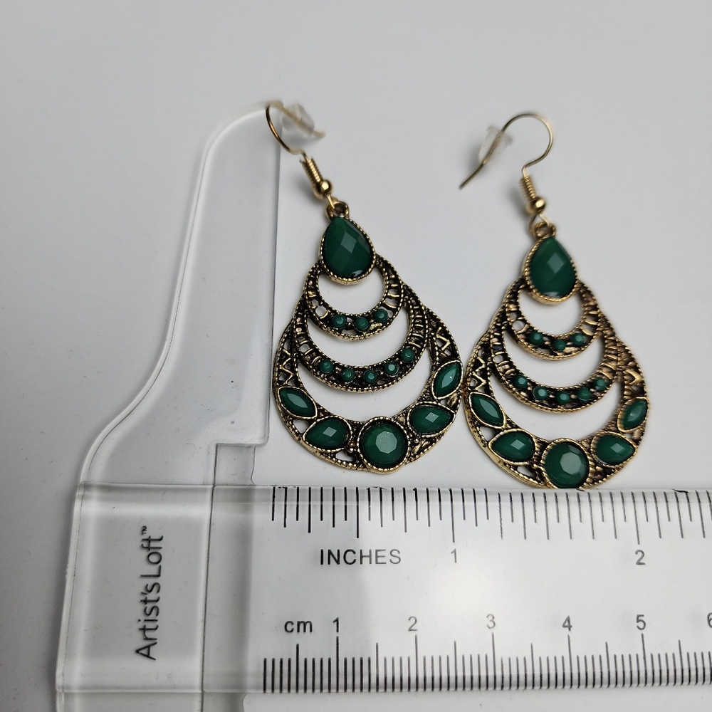 Bohemian Vintage Style Statement Earrings - Picture 5 of 7